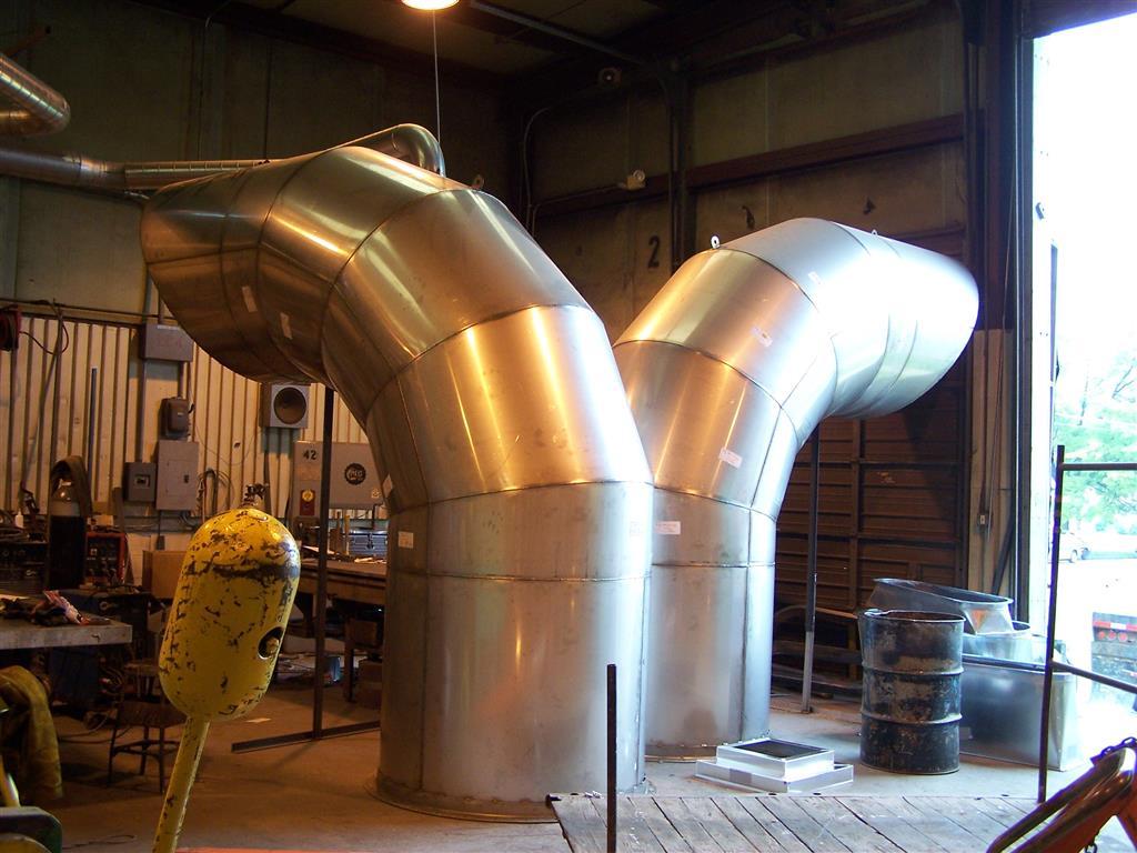 Welded Stainless Steel Ductwork