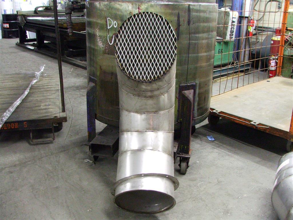Welded Stainless Steel Ductwork